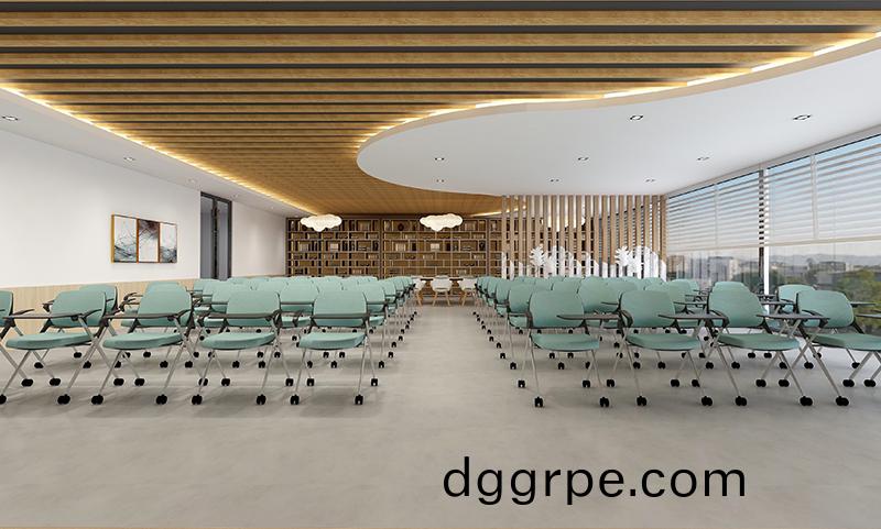 培训室带桌板椅子