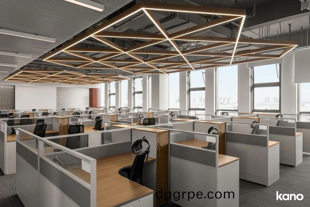 青岛办公室家具配套方案之开放式工位