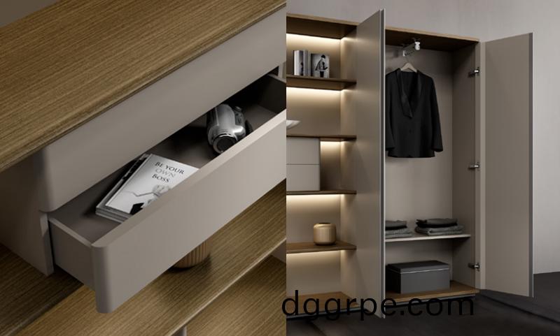 曲睿系列高管柜细节图