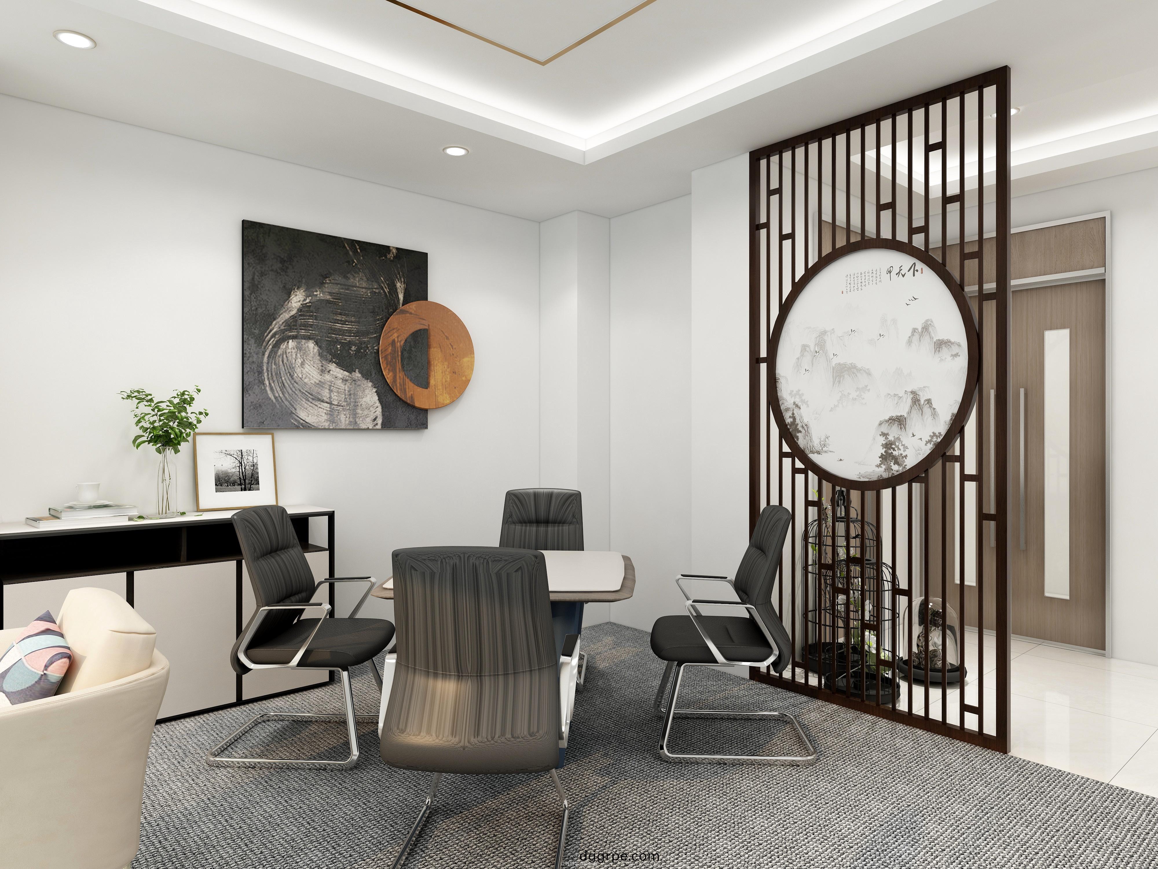 江苏某律所办公室茶台茶桌的配置图3