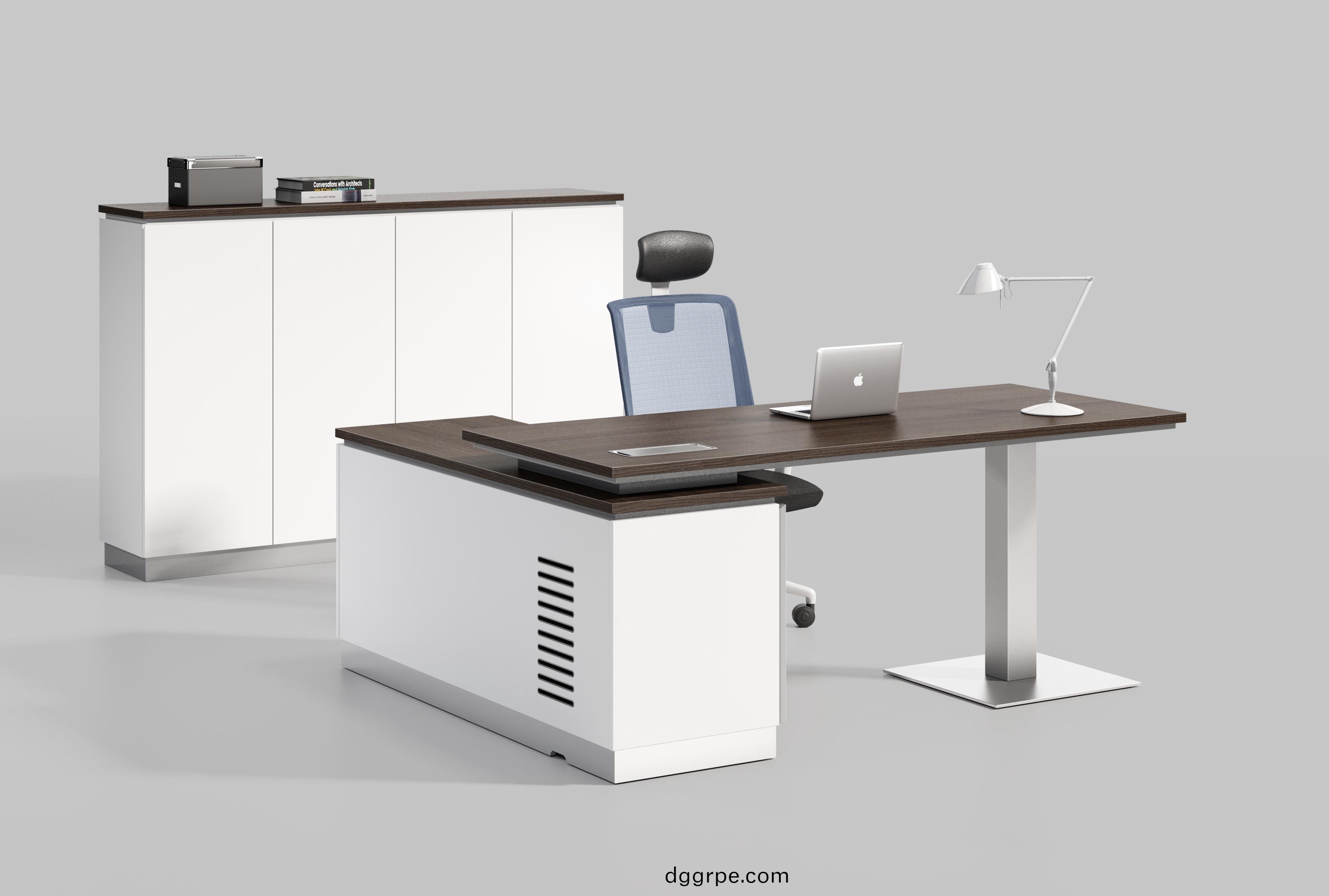 明锐系列Y210（R）主管桌+背柜