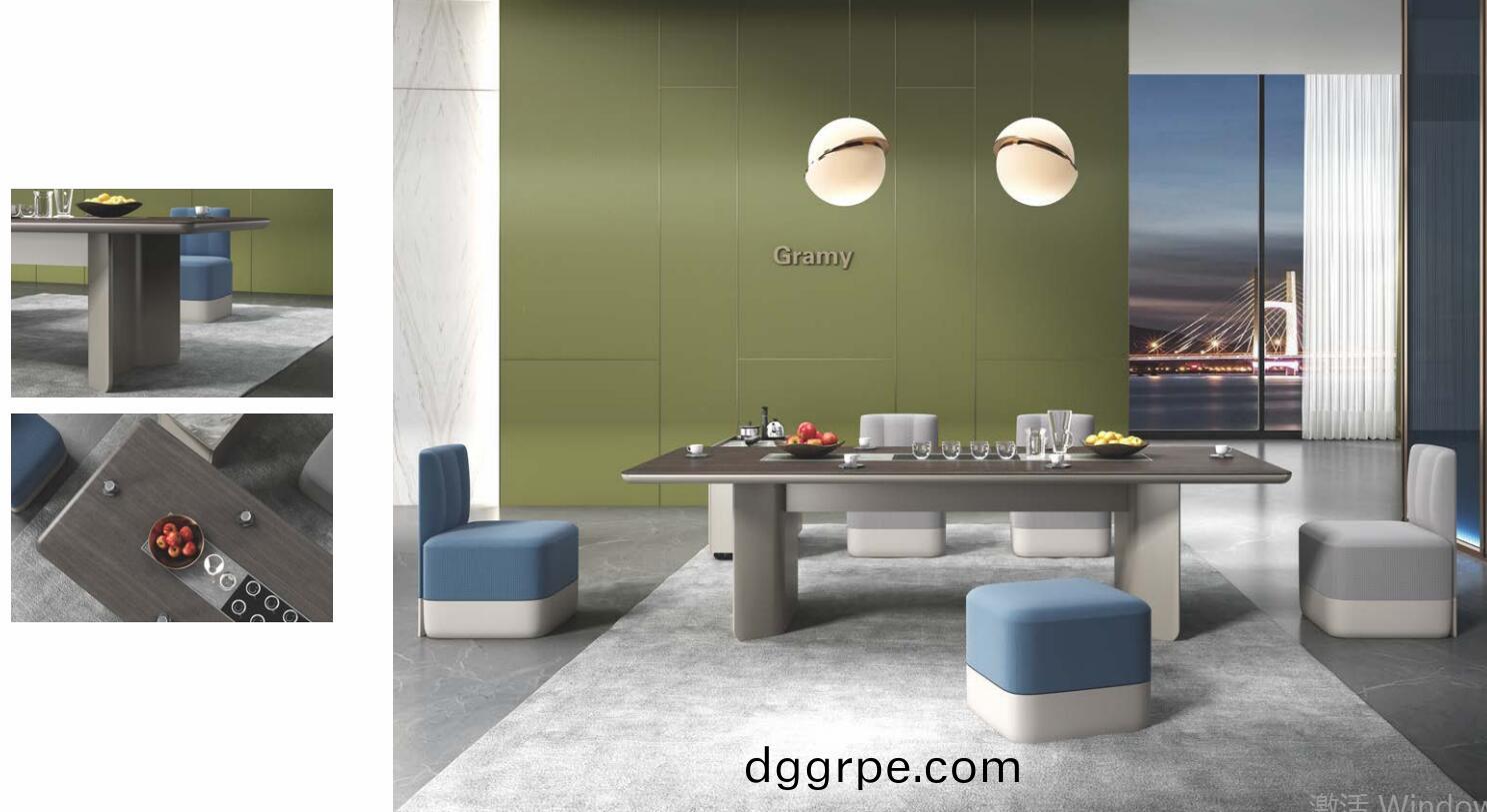 格莱美配套洽谈区桌椅