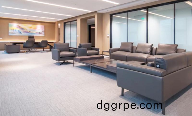 意可机电办公家具高管办公沙发