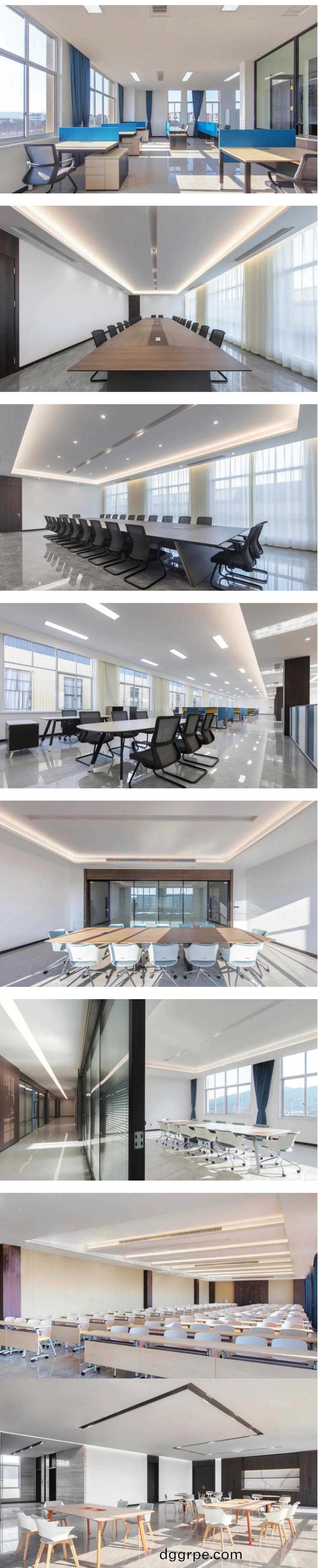 浙江大明制冷8000m2办公家具配套