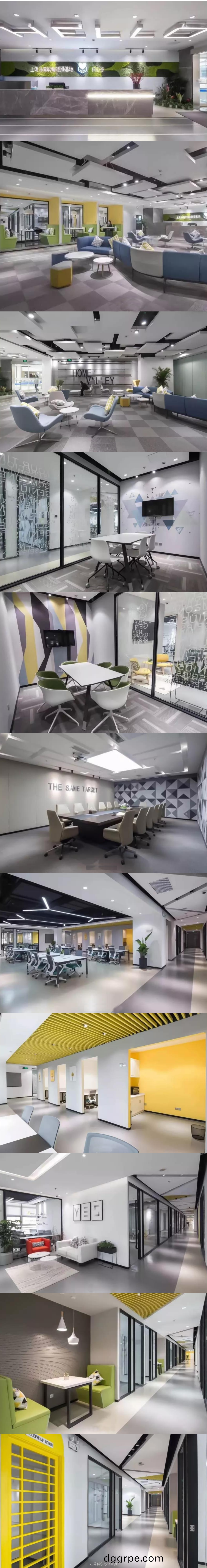 创业公司孵化基地办公家具定制案例