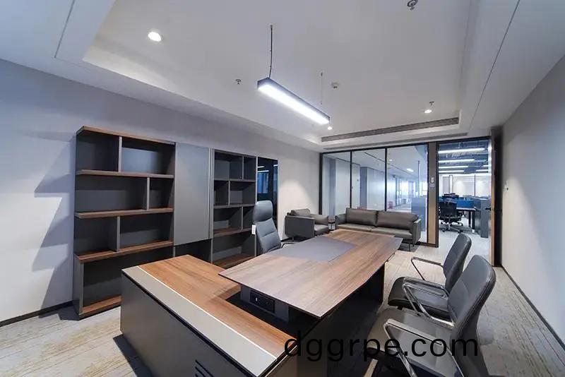 集团企业办公家具工程案例之大班台