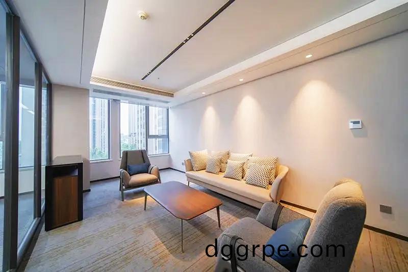 集团企业办公家具工程案例之洽谈空间