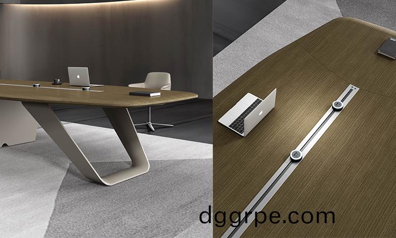 曲睿系列MR40油漆会议桌细节图