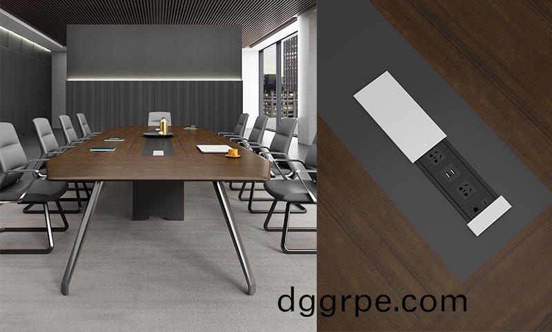 格调系列H034会议桌细节图