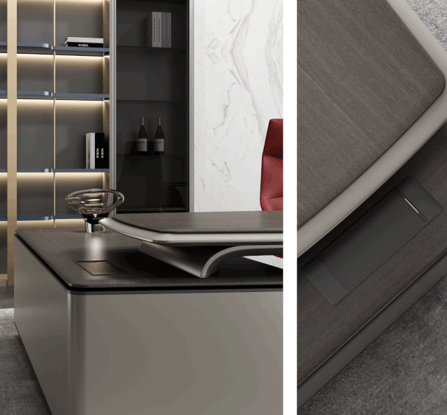 格莱美总裁空间之班台侧柜