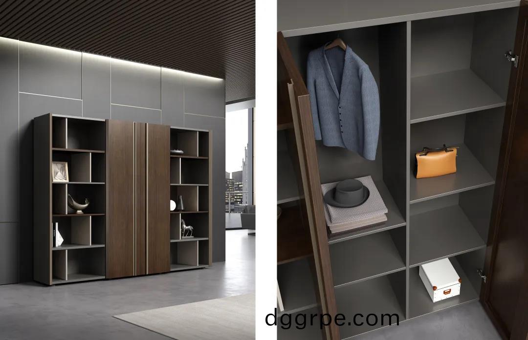 格调总裁空间之背柜细节图