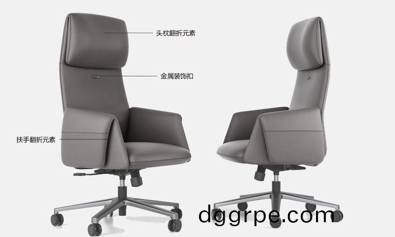 Yopo悦派系列高背主管椅细节图