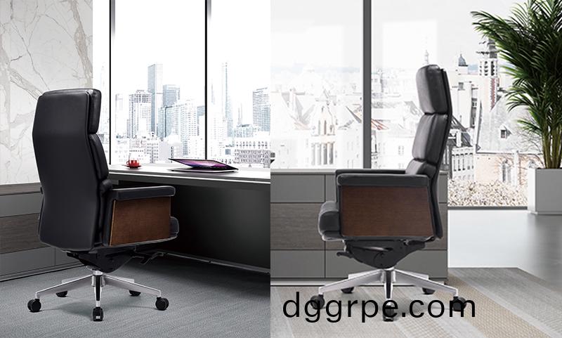 莫斯系列领导经理总裁牛皮大班椅