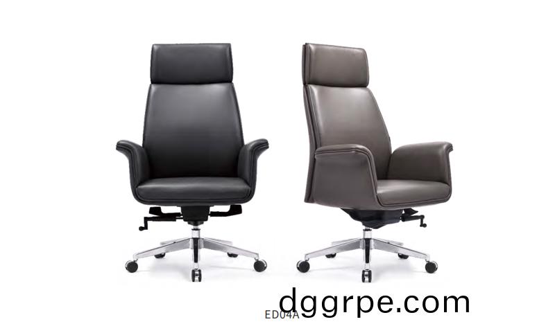 瑞克系列高端定制牛皮老板大班椅