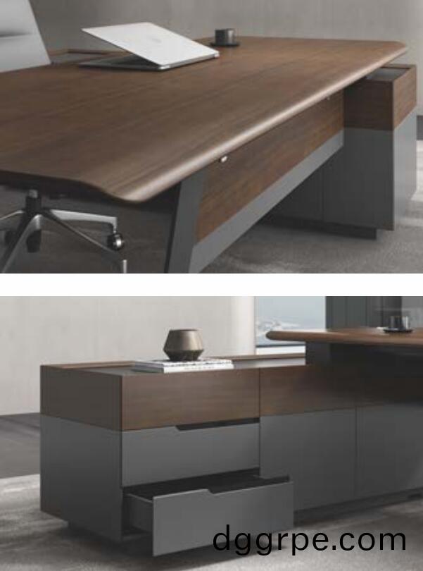 曲智系列总裁班台细节图