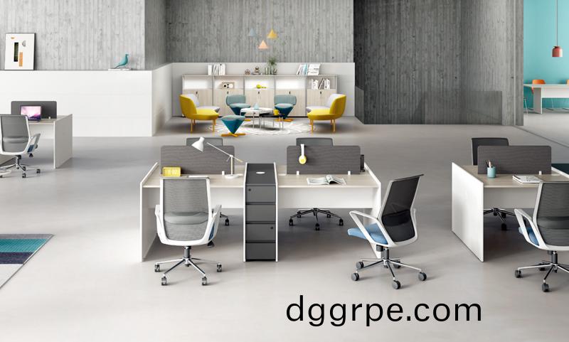 维易系列简约4人办公桌