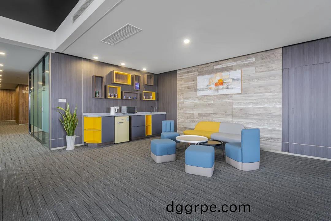 简约舒适现代办公室家具案例之洽谈会客区