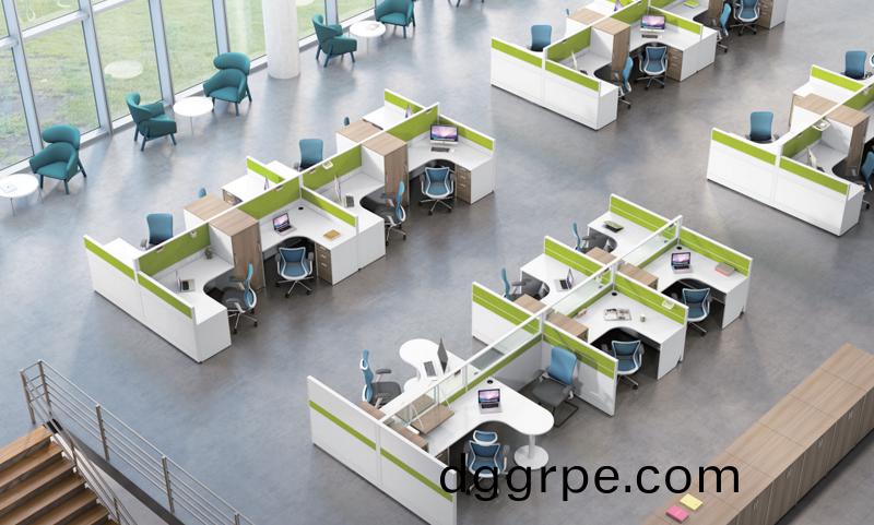 Thick&Thin系列办公室职员屏风办公桌