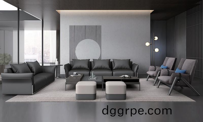 Darry德奕系列高档老板办公沙发可定制