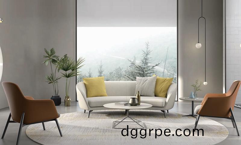 Bee缤逸系列三人位总裁高管办公室沙发