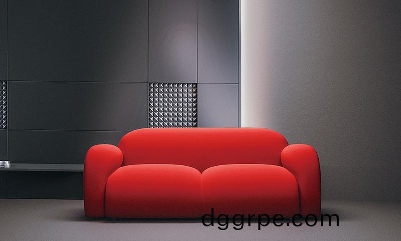 休闲布艺办公沙发