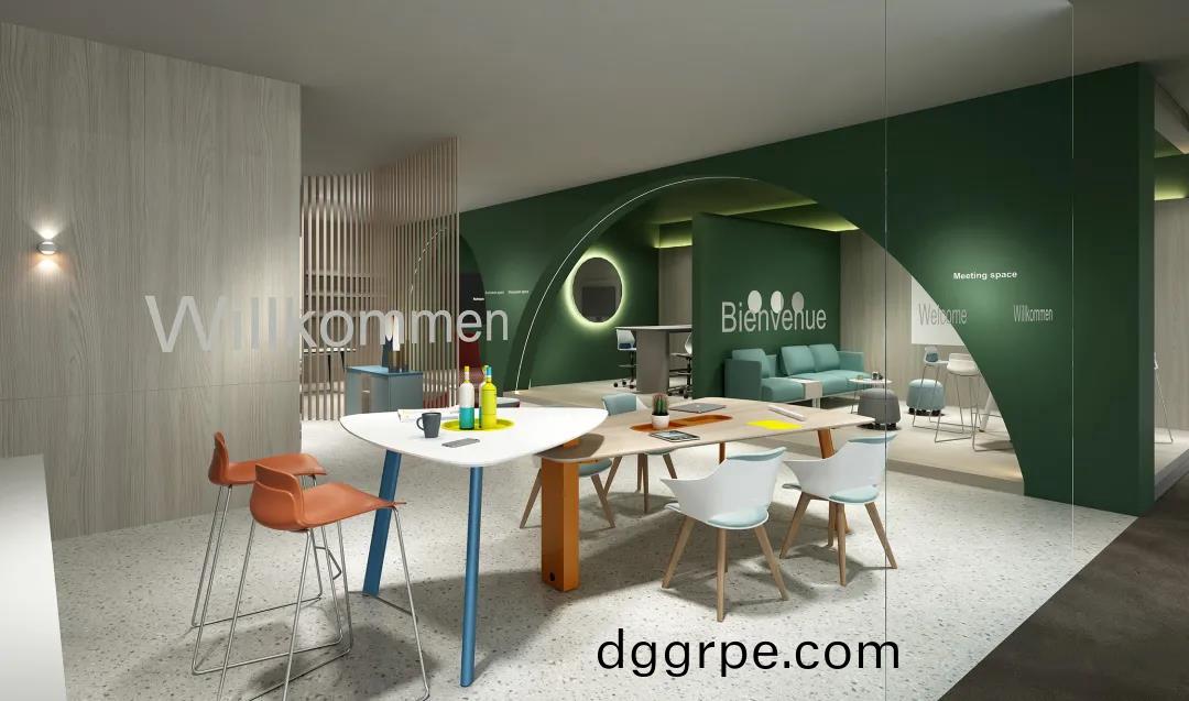 办公家具展厅会议桌