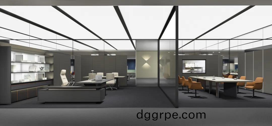 办公家具展厅的高管办公室