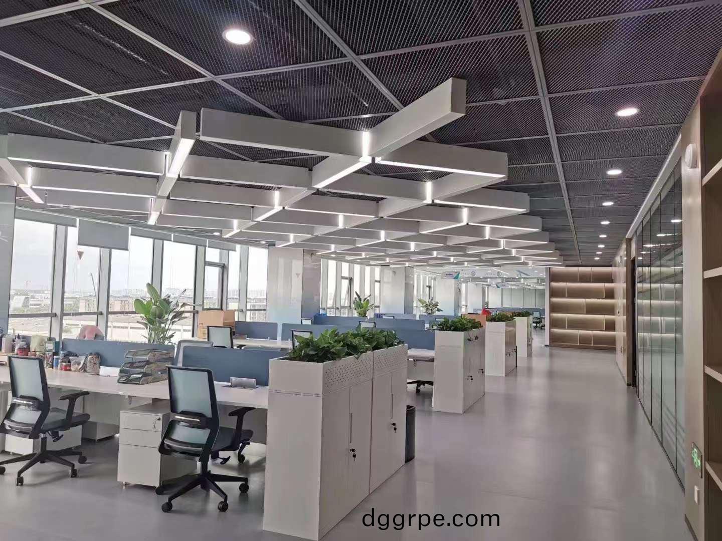 办公家具工程案例开放式办公桌