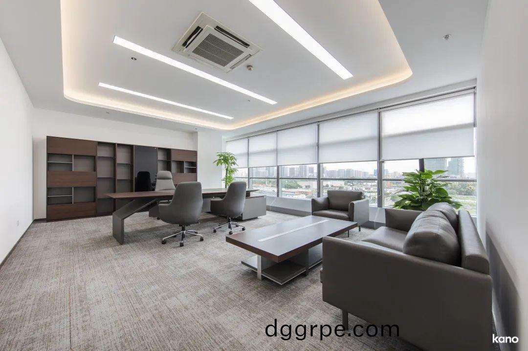 禾迈股份办公家具工程案例之总裁办公室家具