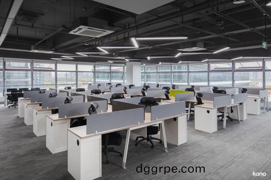 禾迈股份办公家具工程案例之员工工位