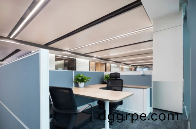 中集产城办公家具案例之员工屏风工位