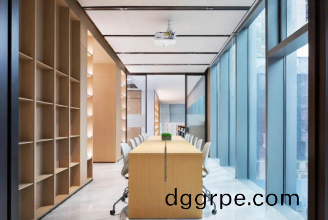 中集产城办公家具案例之公共洽谈区