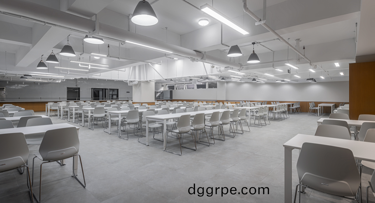 制造业企业办公家具配套解决方案之食堂餐桌椅