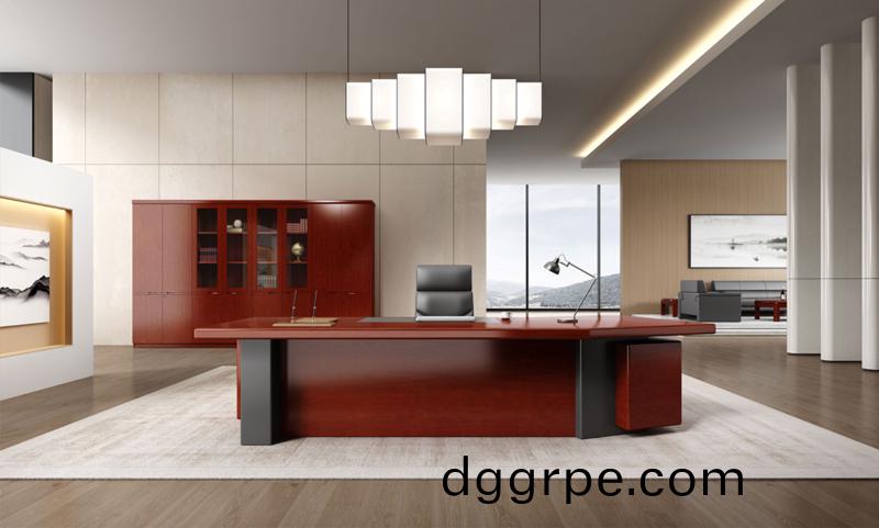 观悦系列油漆中式老板桌