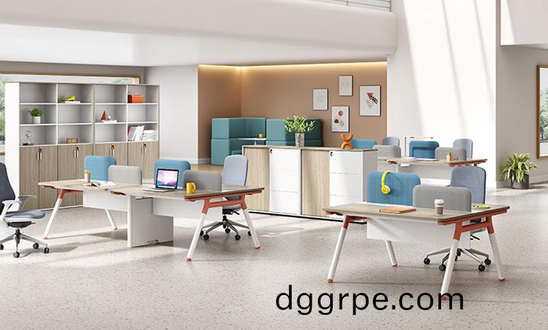 直播电商公司工位员工桌