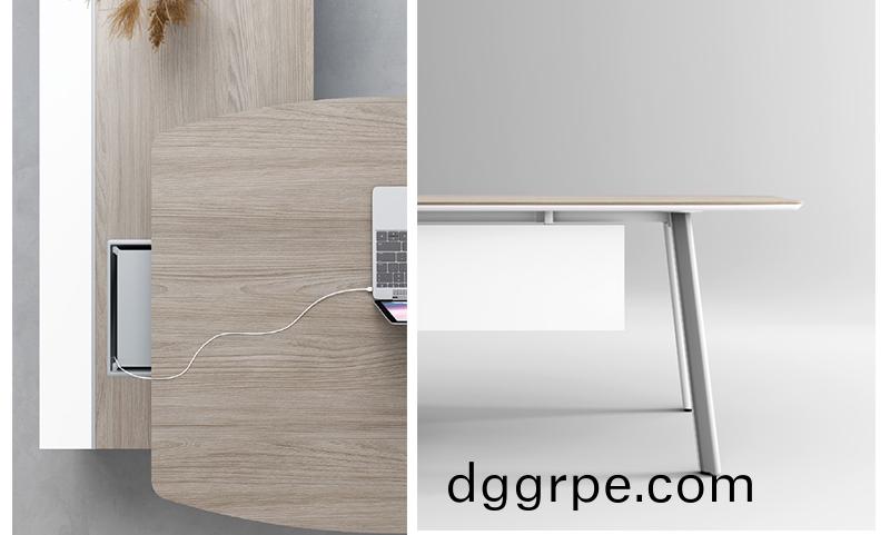 诺然系列板式主管桌细节图