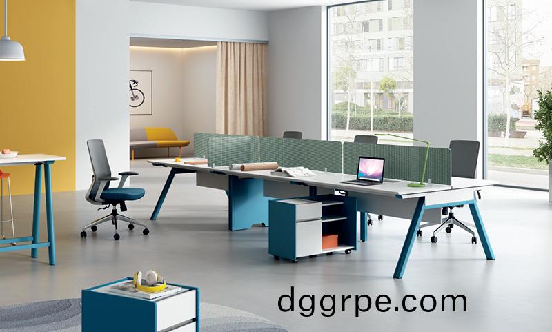 麦格系列6人位员工桌