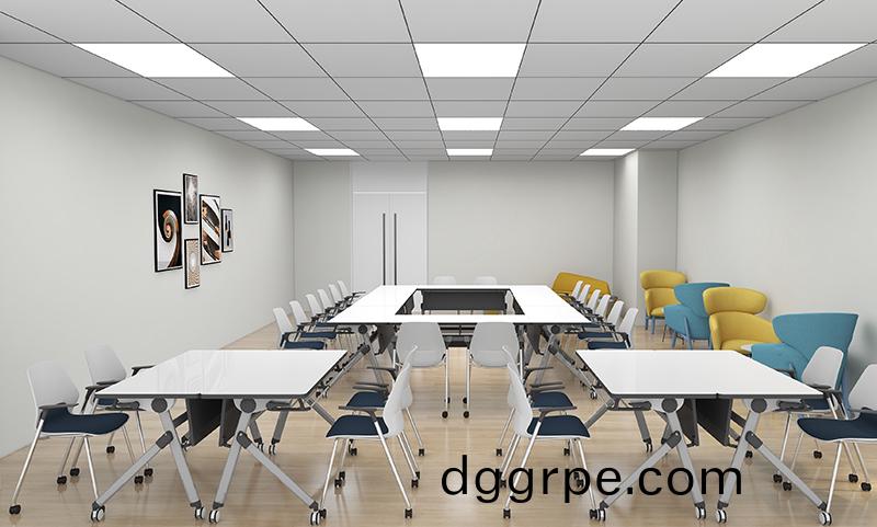 明誉系列培训桌品字形排布