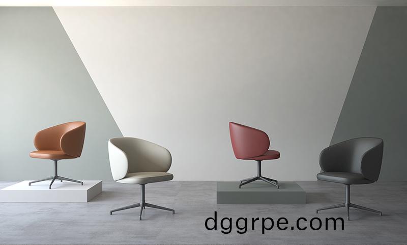 秋月沙发椅皮质