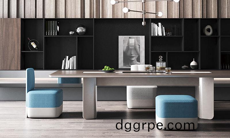 格森系列单人沙发凳-茶台版