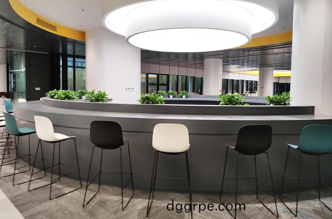 大型集团公司办公家具采购案例之前台等候区