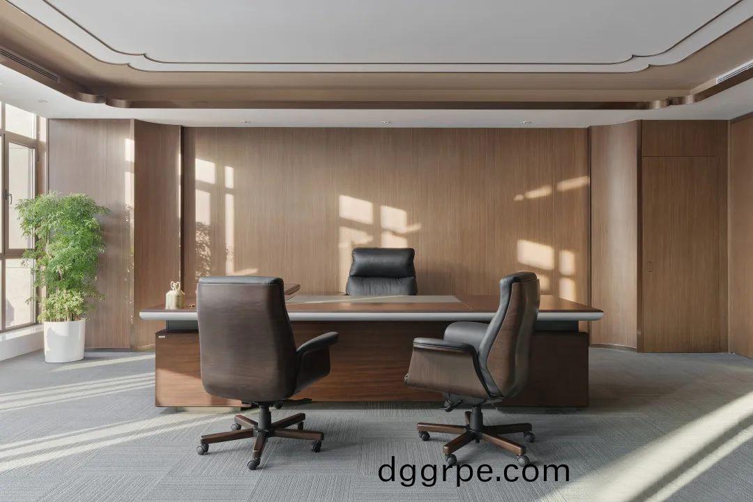 百洋医药集团办公楼家具配套之老板办公室